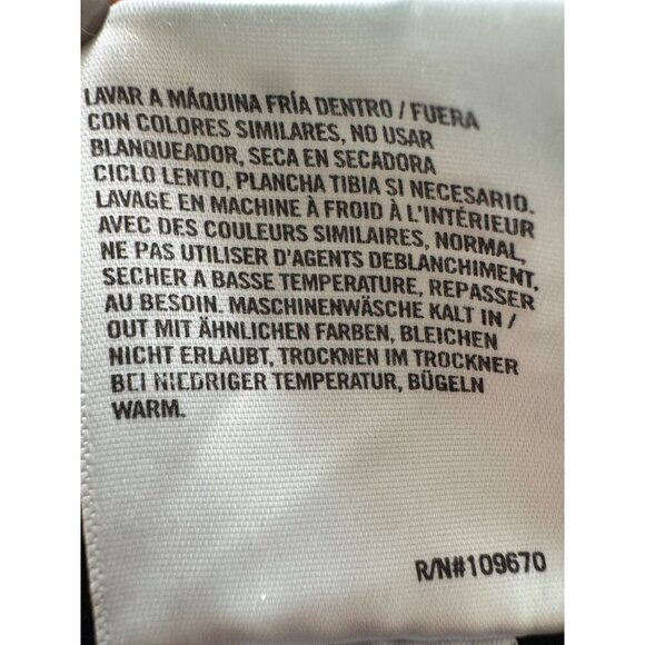 AGOLDE Lana Mid Rise Straight Leg Jeans Black Denim Womens Size 29 - Picture 14 of 16